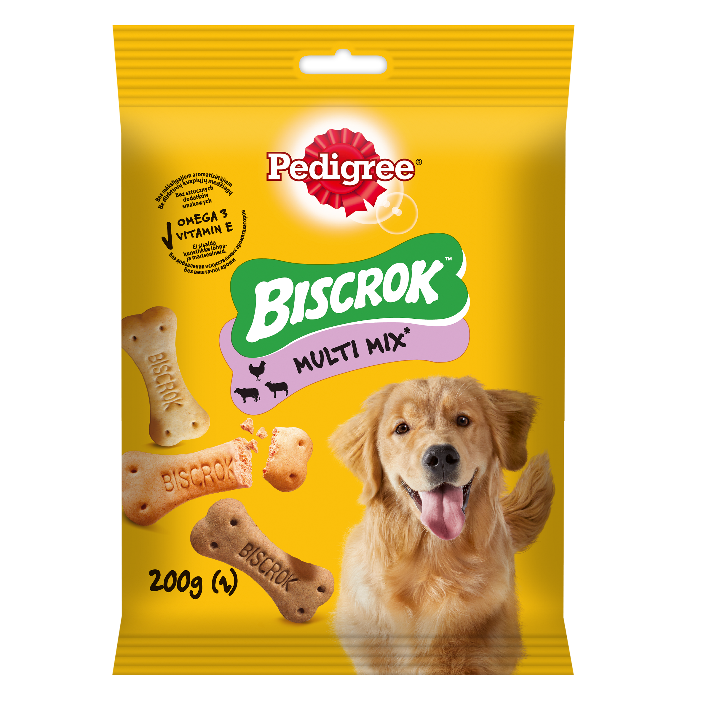 Pedigree Biscrok Multi Mix 200g - Snack per Cani Pedigree Biscrok Multi Mix 200g - Snack per Cani